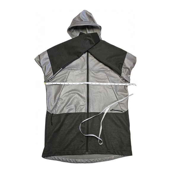 Under Armour UA Coldgear Hybrid Full Zip Windbreaker Hoodie Men's Large Jacket - Picture 11 of 14